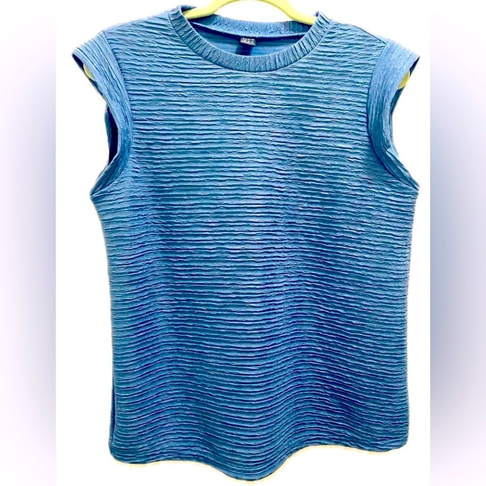 Shein Blue Dressy Blouse